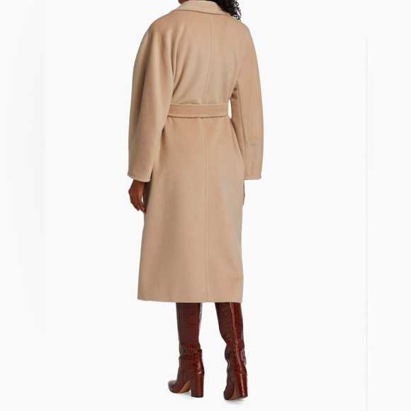 MAX MARA 101801 ICON MADAME WOOL & CASHMERE DOUBLE BREASTED COAT - Picture 8 of 16